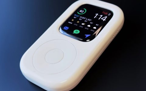 这款保护壳让你的 Apple Watch 变身迷你 iPod