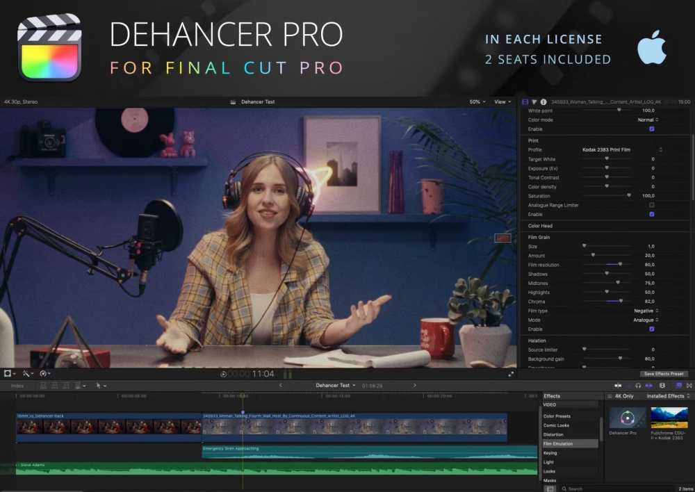 Dehancer Pro For FCP For Mac v1.0.0 插件