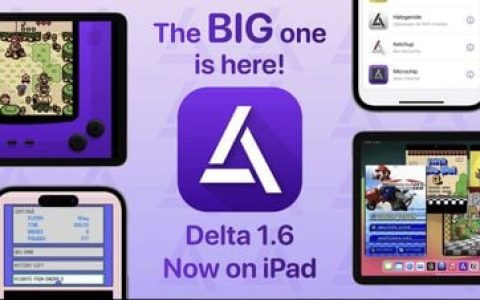 热门的 Delta 复古游戏模拟器正式登陆 iPad