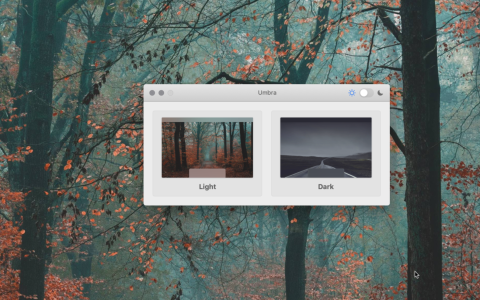 【Mac应用网盘免费下载】Umbra for Mac v1.3.0 新增桌面壁纸自定义功能