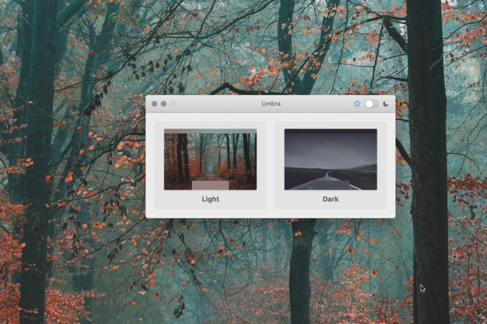 【Mac应用网盘免费下载】Umbra for Mac v1.3.0 新增桌面壁纸自定义功能