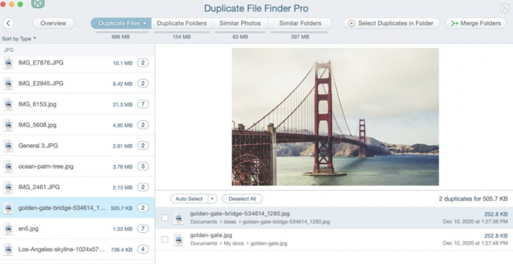 【Mac应用网盘免费下载】Duplicate File Finder Pro for Mac v7.1.2