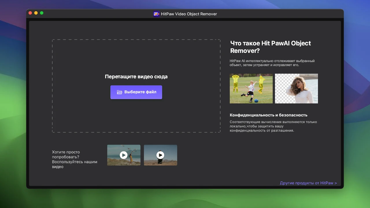 HitPaw Video Object Remover For Mac v1.2.0 智能移除视频内容软件