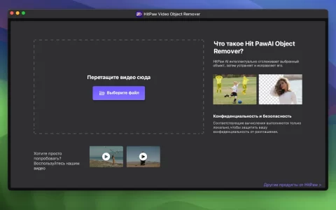 【Mac应用网盘免费下载】HitPaw 视频对象移除器 for Mac v1.2.0