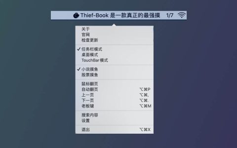 【App Store精选应用】<h2>Thief-Book for Mac：Mac版摸鱼神器 — Mac软件分享【免费下载】</h2>