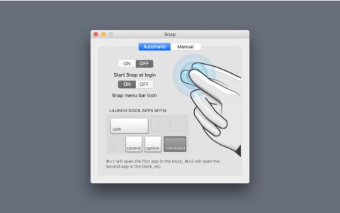 【App Store精选应用】<h2>Snapfor Mac 应用快速切换：Mac软件分享【免费下载】</h2>