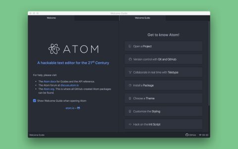 【App Store精选应用】Atom代码编辑器 文本编辑器— Mac软件分享【免费下载】