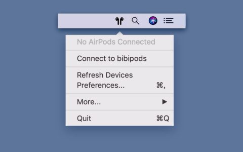 【App Store精选应用】AirPods电池显示统计Mac版软件分享