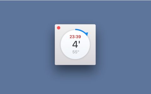 【App Store精选应用】Timerfor Mac 计时器：Mac软件分享【免费下载】