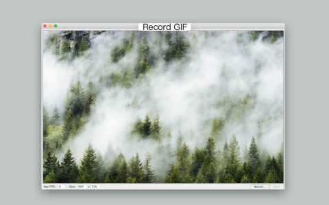 【App Store精选应用】LICEcap for Mac: 屏幕录制、GIF制作、免费软件分享