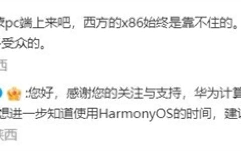 鸿蒙PC对标Windows，网友期待值飙升！
