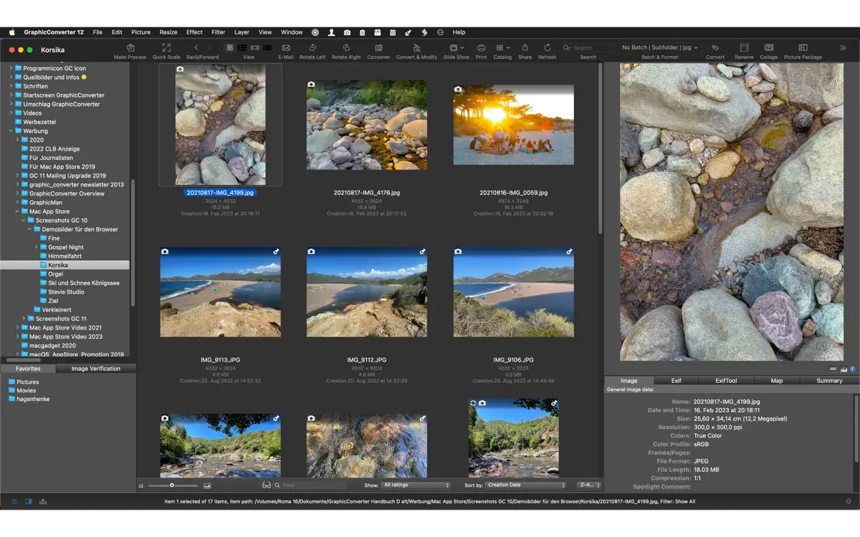 GraphicConverter 12 For Mac v12.0.8 (6327)图片浏览编辑器中文版