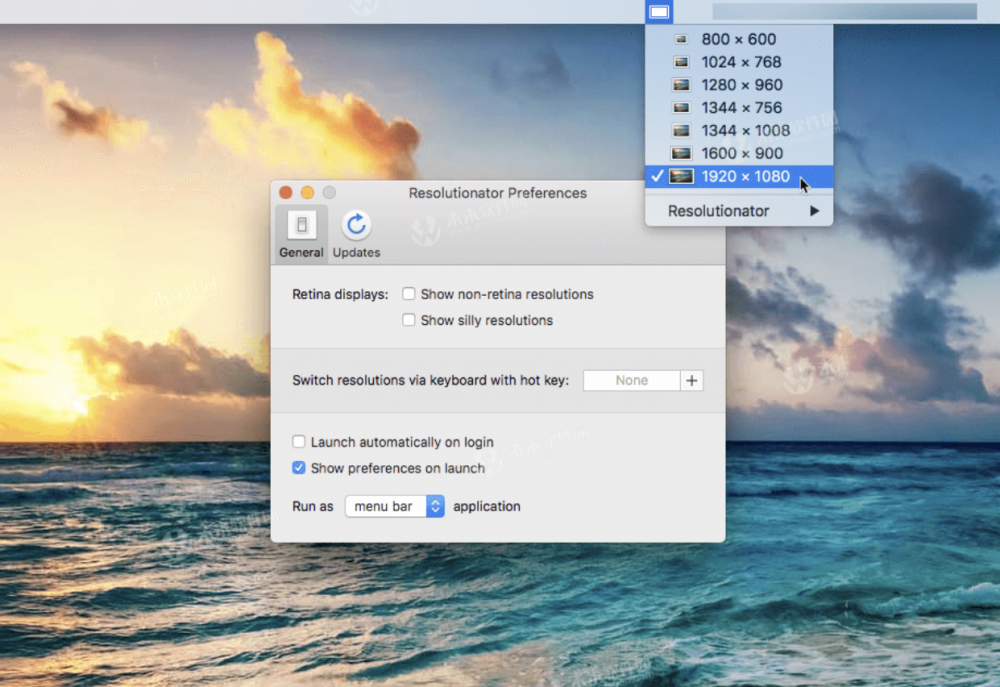 【Mac应用网盘免费下载】Resolutionator for Mac v2.3