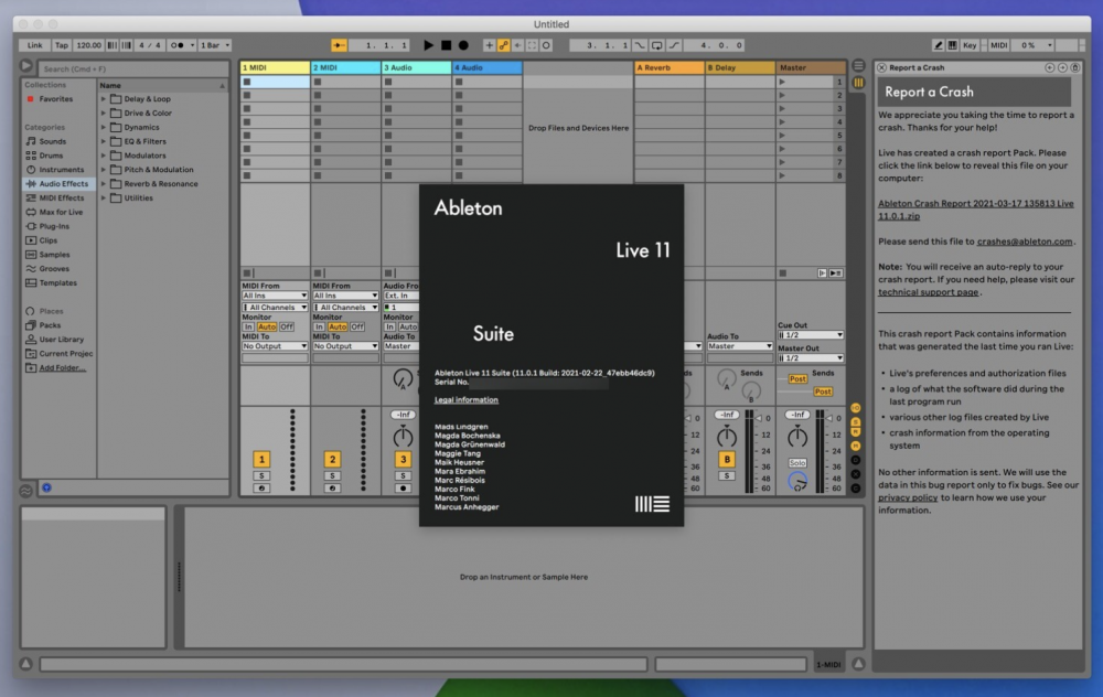 【Mac应用网盘免费下载】Ableton Live 11 Suite v11.3.4 for Mac