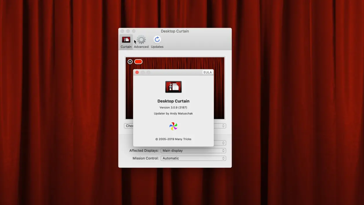 【Mac应用网盘免费下载】Desktop Curtain v3.1.3 for Mac