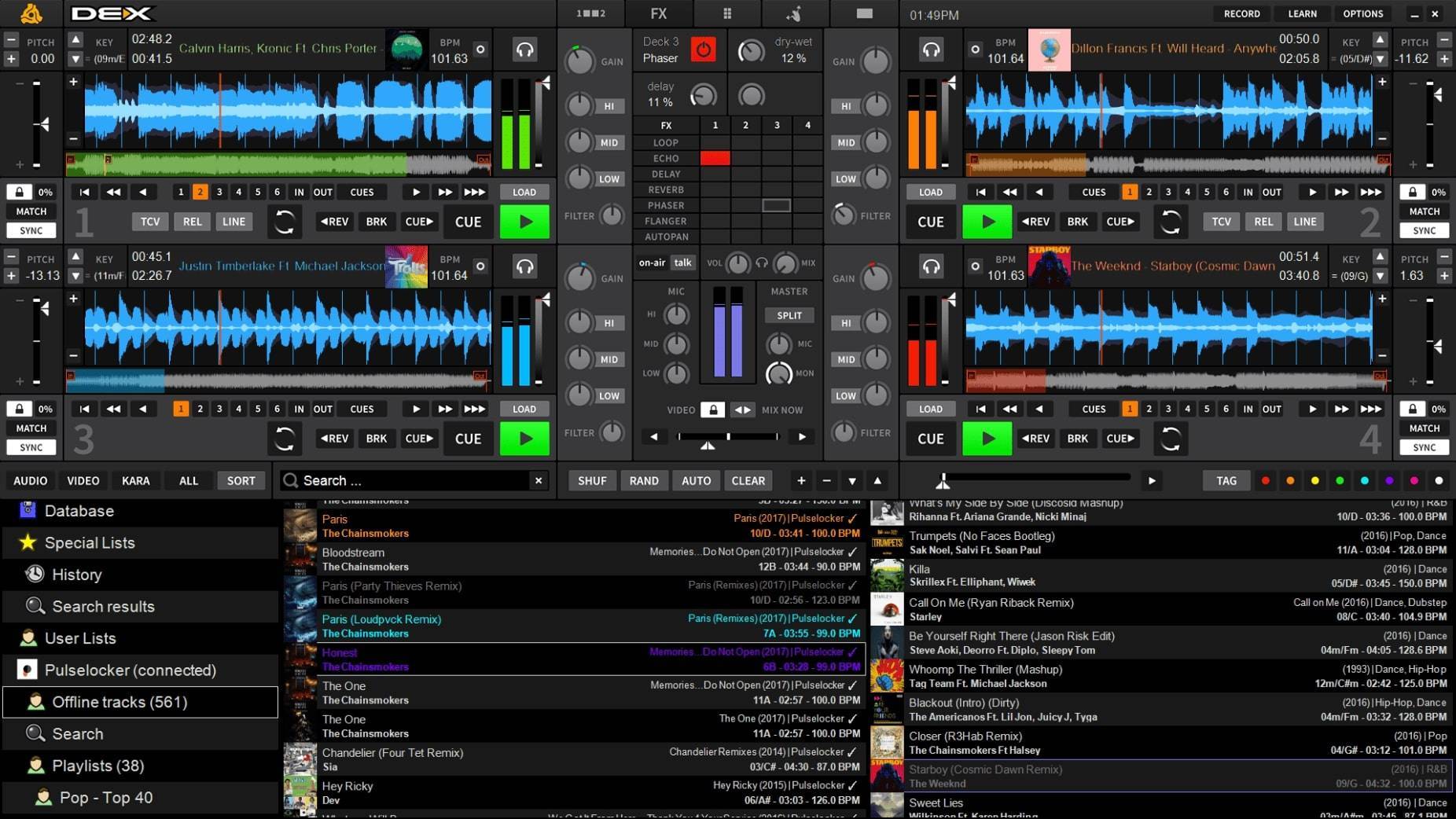 【Mac应用网盘免费下载】PCDJ DEX Pro for Mac v3.20.5.1 DJ软件混音发布-NobyDa