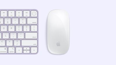 Magic Mouse Next to Keyboard