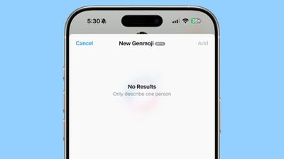 genmoji one person