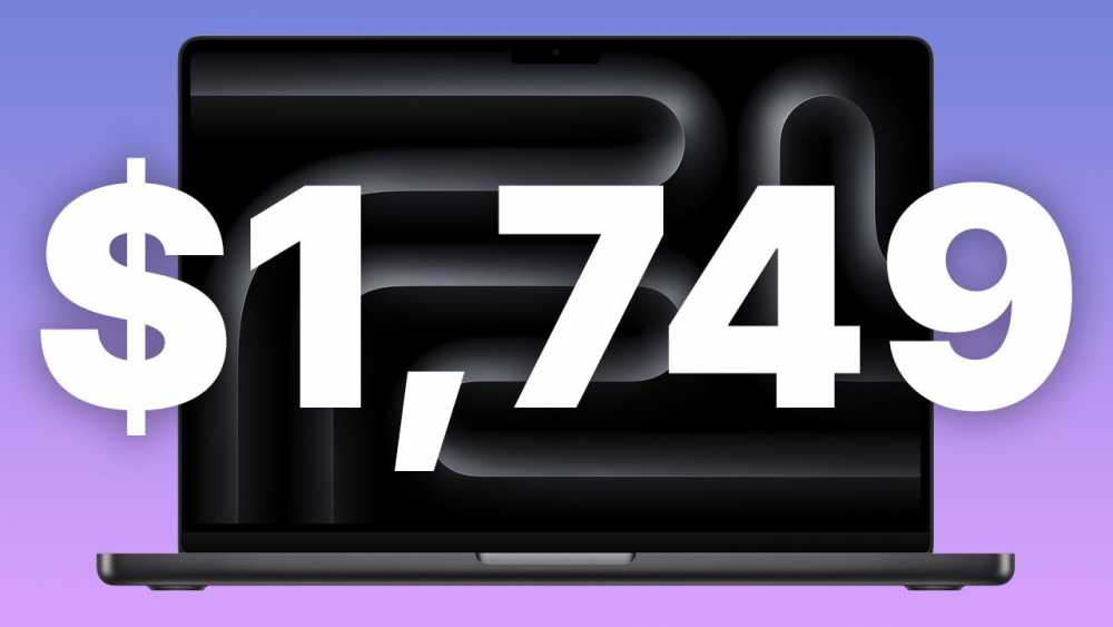 亚马逊将M4 Pro 14英寸MacBook Pro价格削减至1,749美元