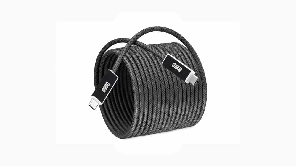 OWC推出最长可达15英尺的40Gbps USB4数据线