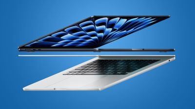 蓝色MacBook Air