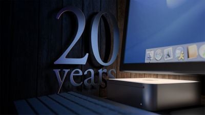 Mac mini 20年纪念