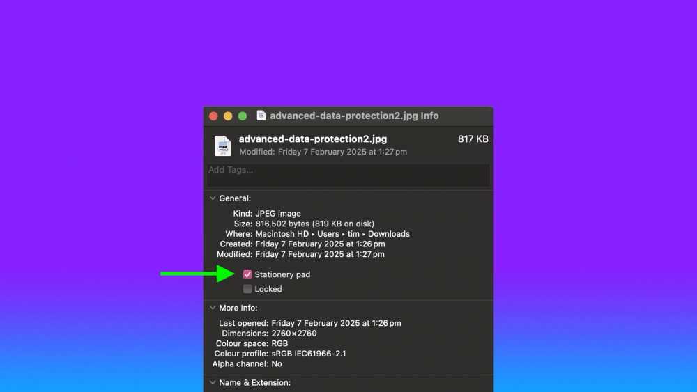 使用这个隐藏的 macOS 工具将任何文件转换为模板