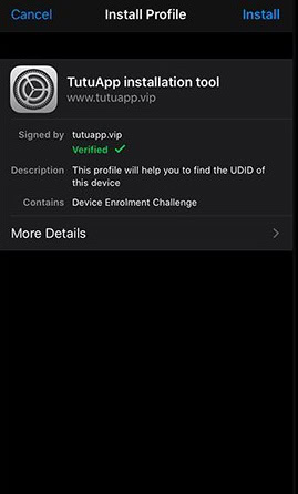 TutuApp-Profile