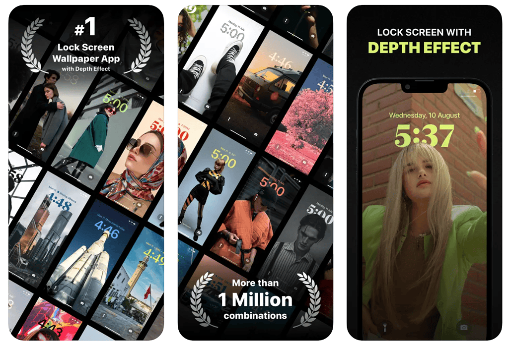 Lockd lock screen wallpapers app screenshots