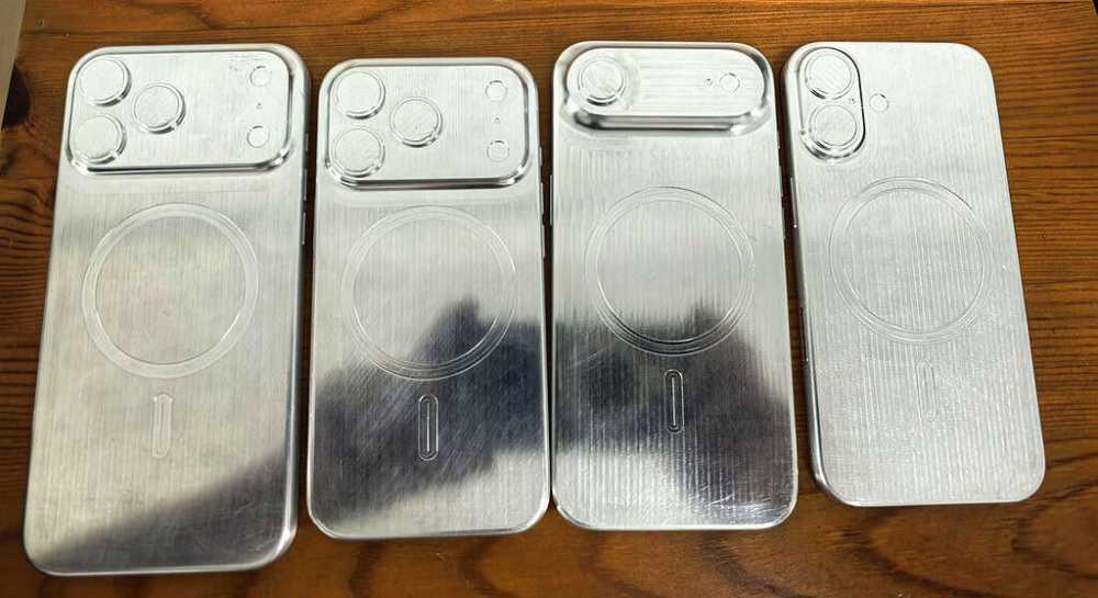 iPhone 17 Air Pro Max Ultra rumor leak dummy units