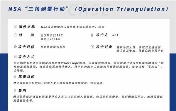 最新报告发布！美无差别攻击全球手机用户：窃取苹果iPhone用户手机数据