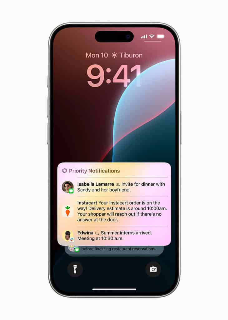 Priority Notifications in iOS 18