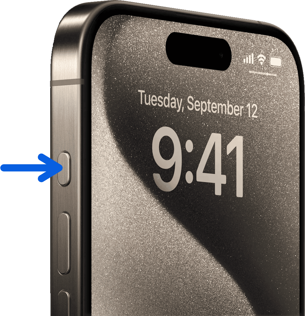 iPhone 15 Pro 上的操作按钮