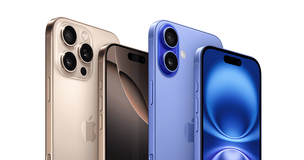 Image of iPhone 16 and 16 Pro