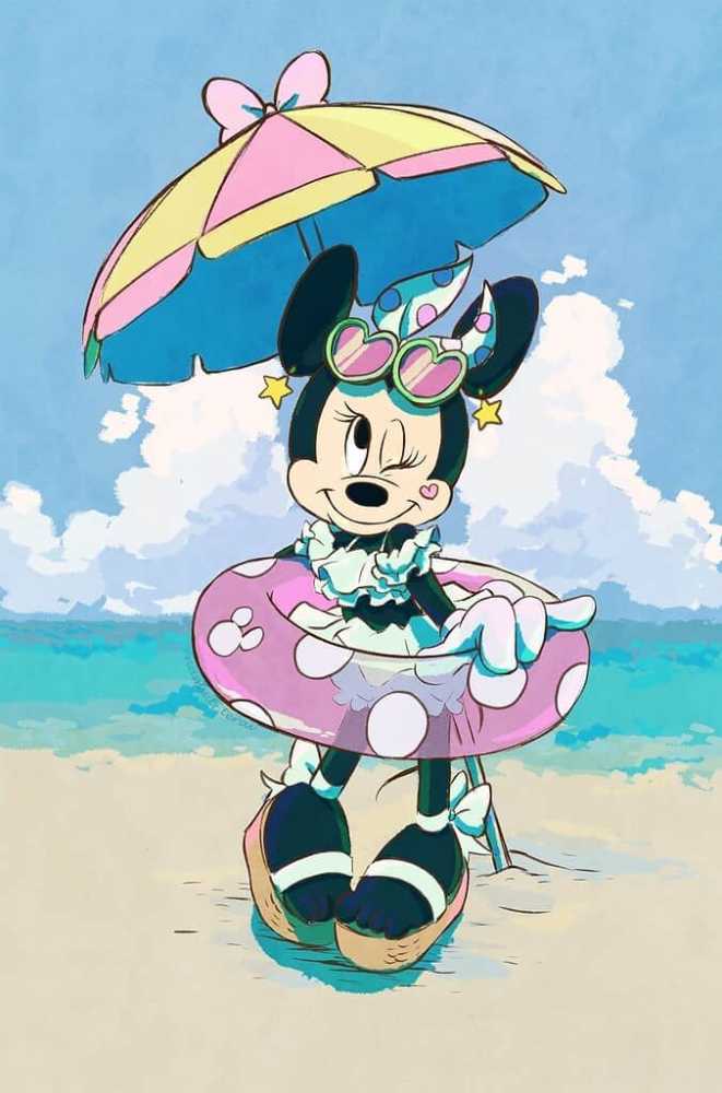 米妮夏季壁纸
