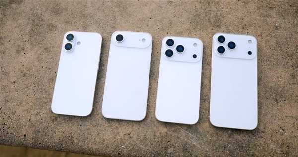 苹果iPhone 17全系机模上手：Air新机薄到极致
