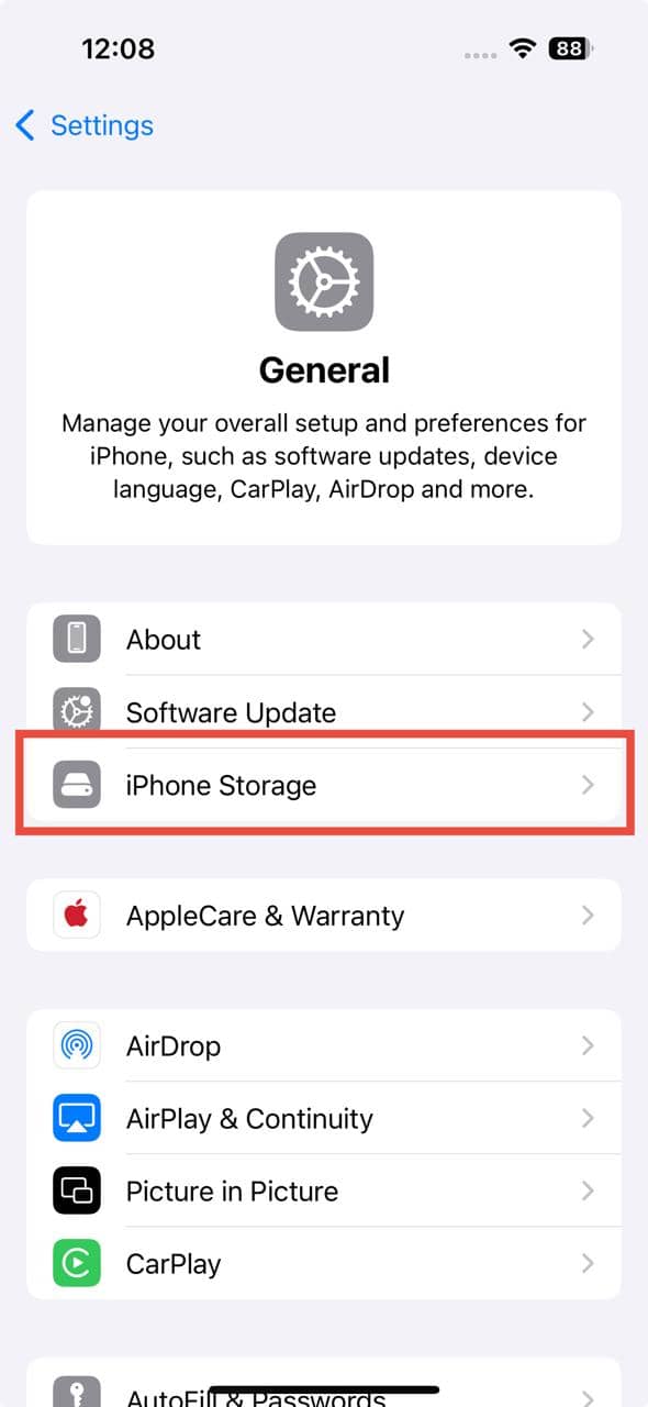 iPhone 存储