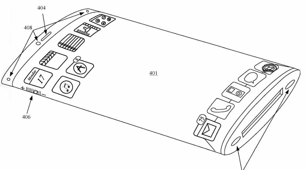苹果探索全屏幕环绕显示iPhone