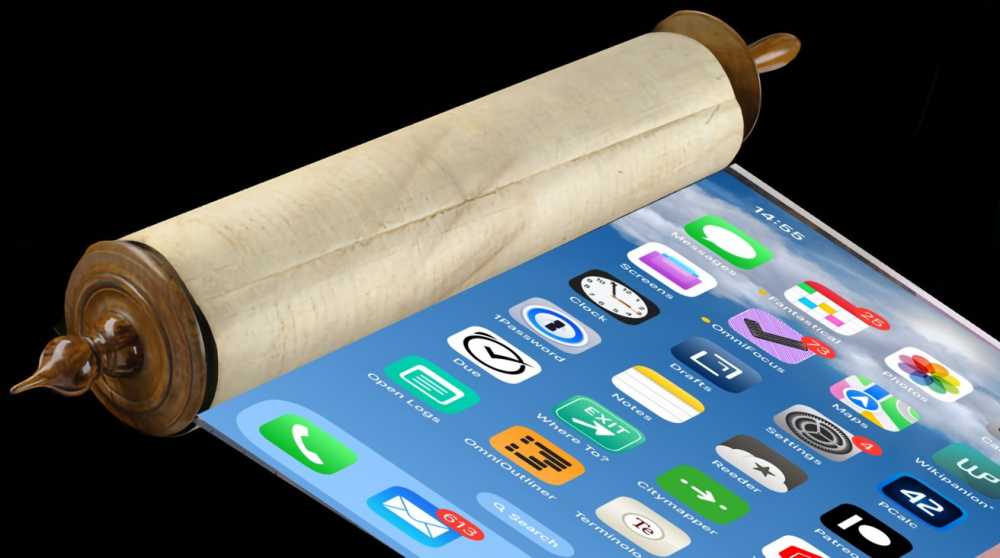 苹果持续探索卷轴iPhone与iPad屏幕