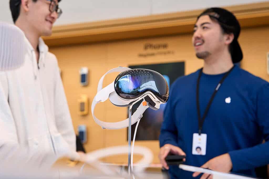 Apple Vision Pro展示