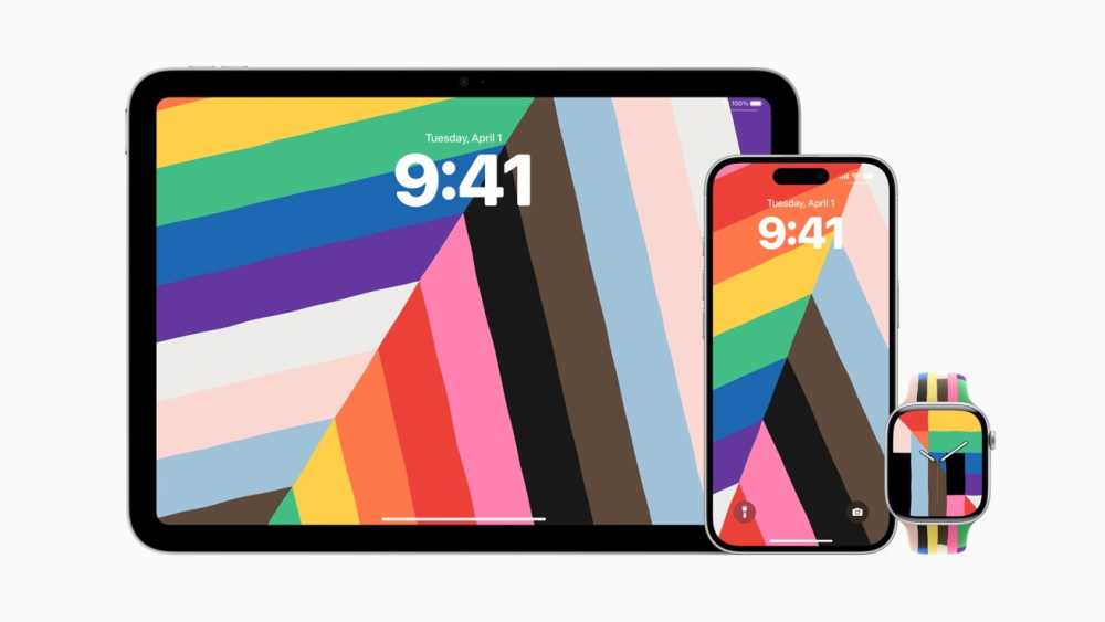 Apple 2025 Pride系列推出新款Apple Watch运动型表带
