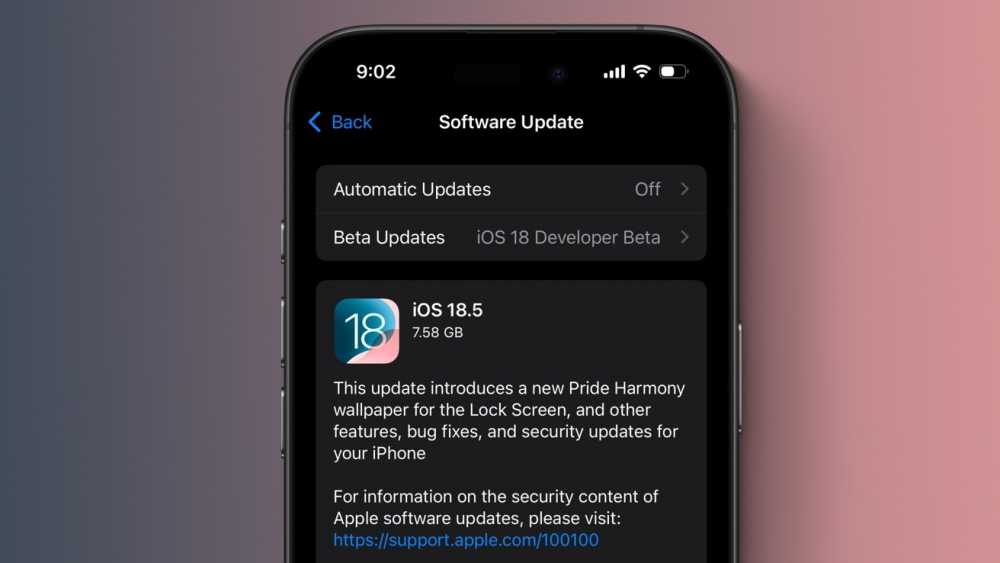 iOS 18.5更新：新增壁纸，改进邮件、屏幕使用时间