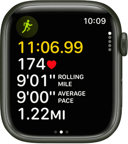 Apple Watch metrics