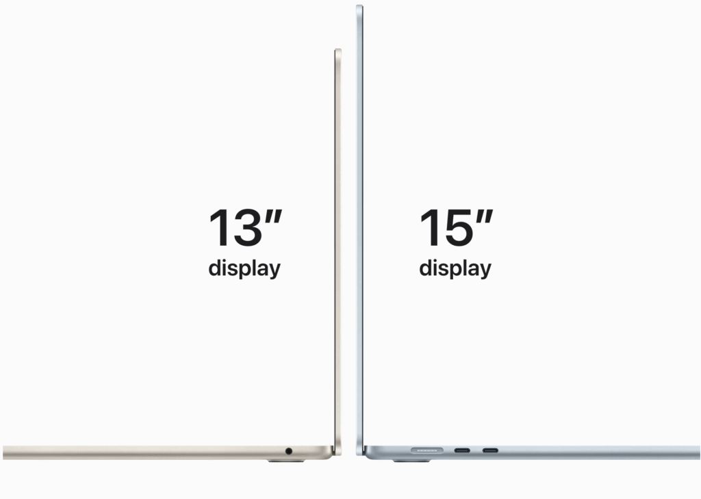 13 inch vs 15-inch MacBook Air M4