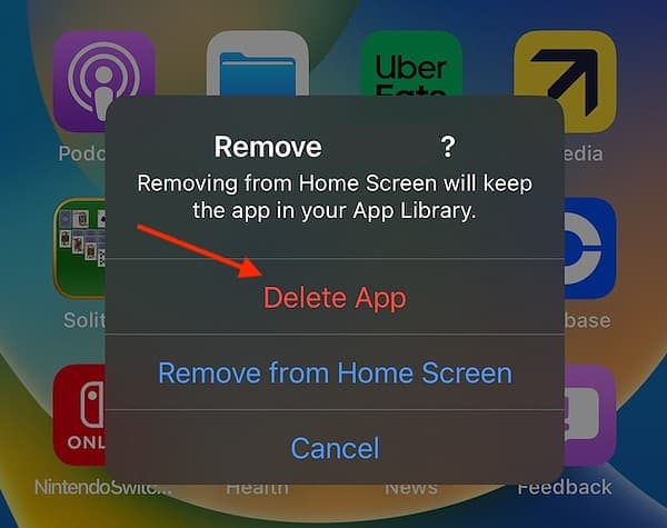 Cellular Data 17.3 Update Delete App