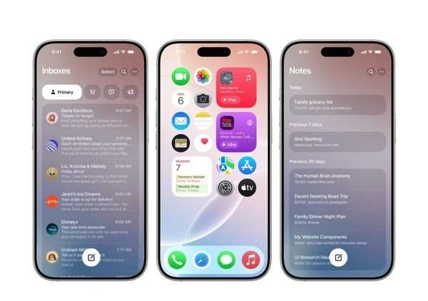 iOS 26脱胎换骨：苹果史上变化最大的手机OS