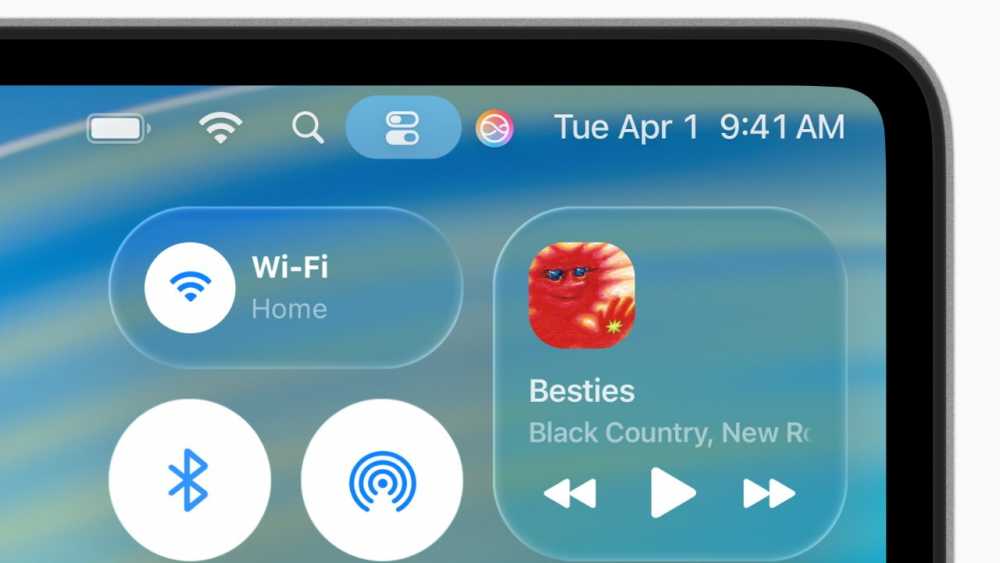 屏幕右上角显示Wi-Fi设置，音乐播放Black Country, New Road的'Besties'，时间为上午9:41。