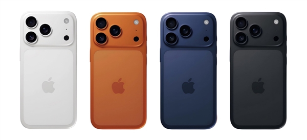 苹果iPhone 17 Pro系列四配色渲染图出炉：史上首款橙色登场
