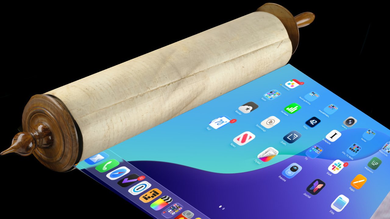 苹果正研发可卷叠iPad，解决折痕痛点