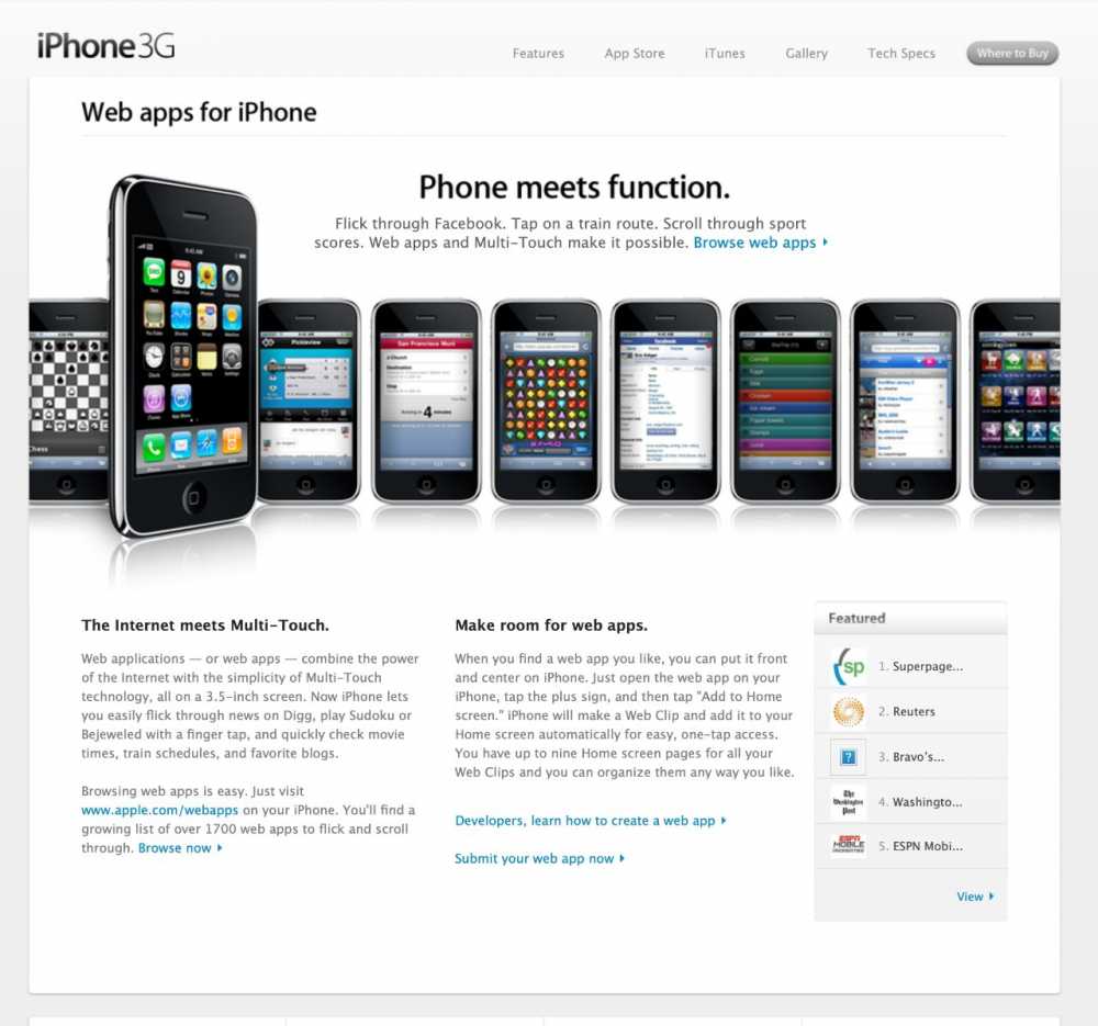 What Steve Jobs wanted —  developers to only write apps that ran on the web